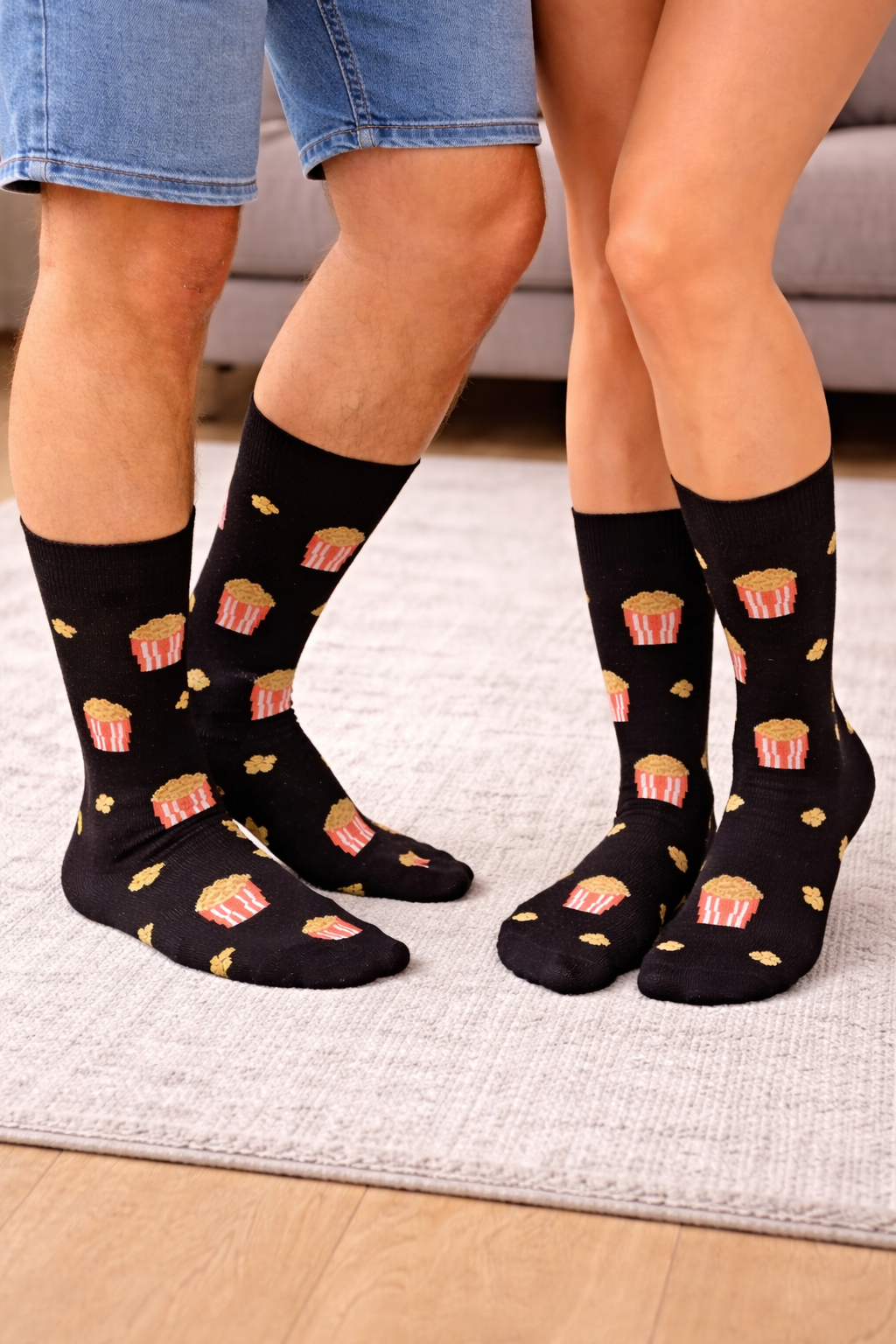 Calcetines Divertidos "Palomitas"