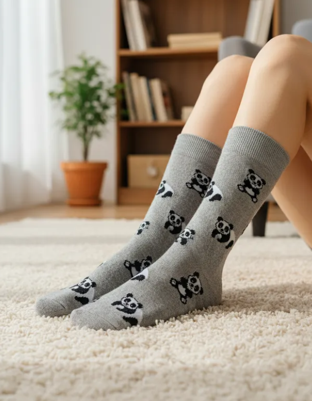 Calcetines Divertidos "Pandas"