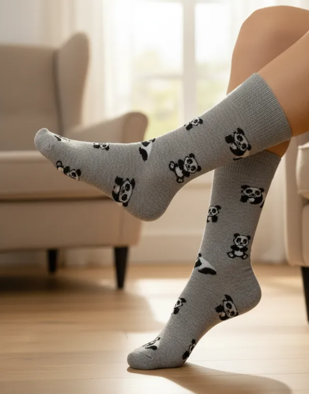 Calcetines Divertidos "Pandas"