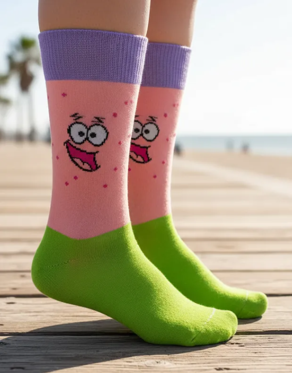 Calcetines Divertidos "Patricio Estrella"