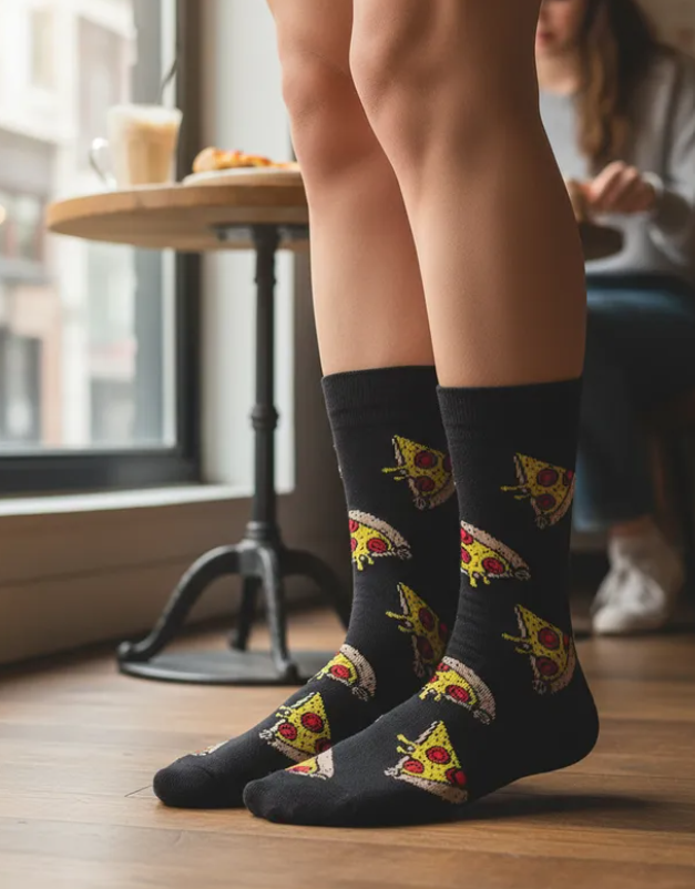 Calcetines Divertidos "Pizzas"