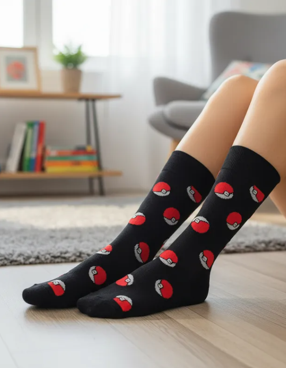 Calcetines Anime "Pokebolas"