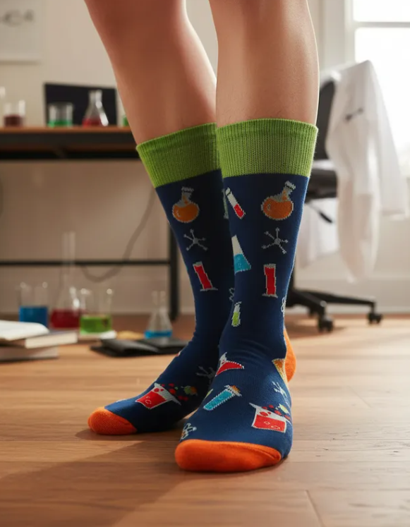 Calcetines Divertidos "Química"