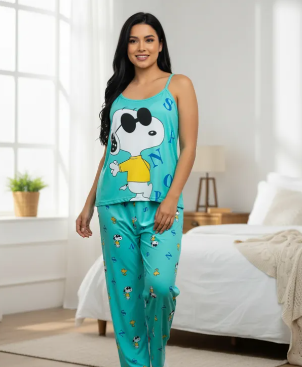 Pijama De "Snoopy Lentes"