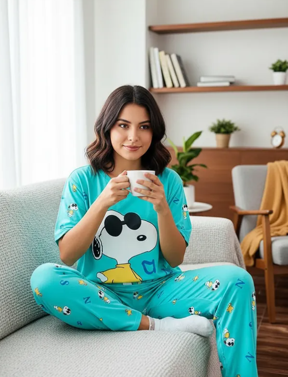 Pijama De "Snoopy Lentes"