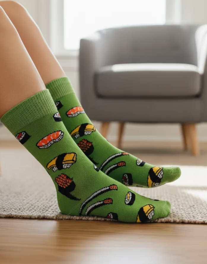 Calcetines Divertidos "Sushi"