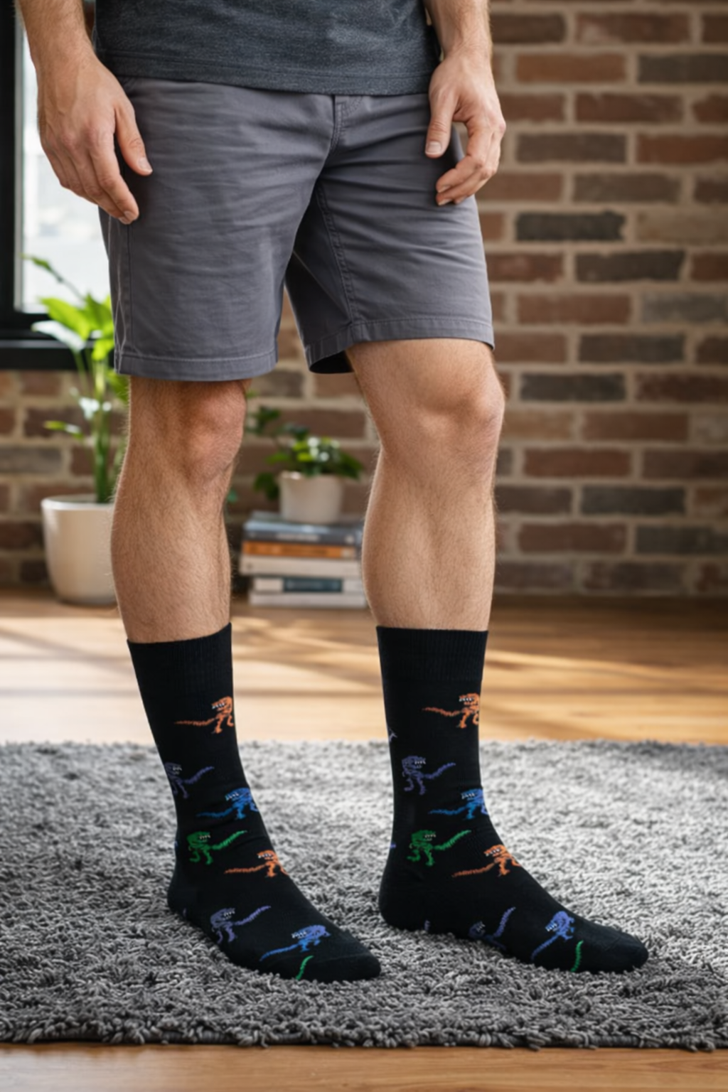 Calcetines Divertidos "T-Rex"