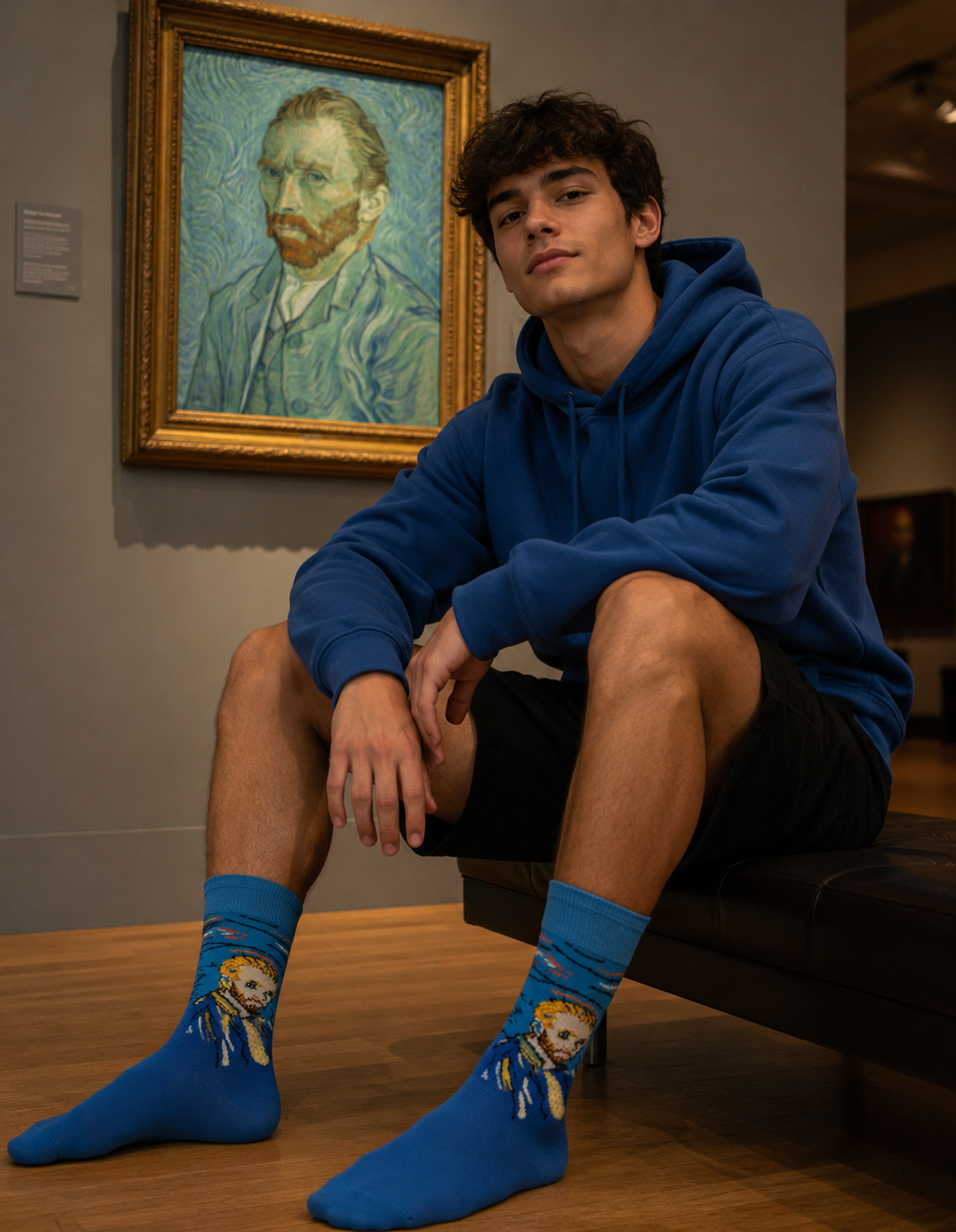 Calcetines Arte "Autorretrato De Van Gogh"