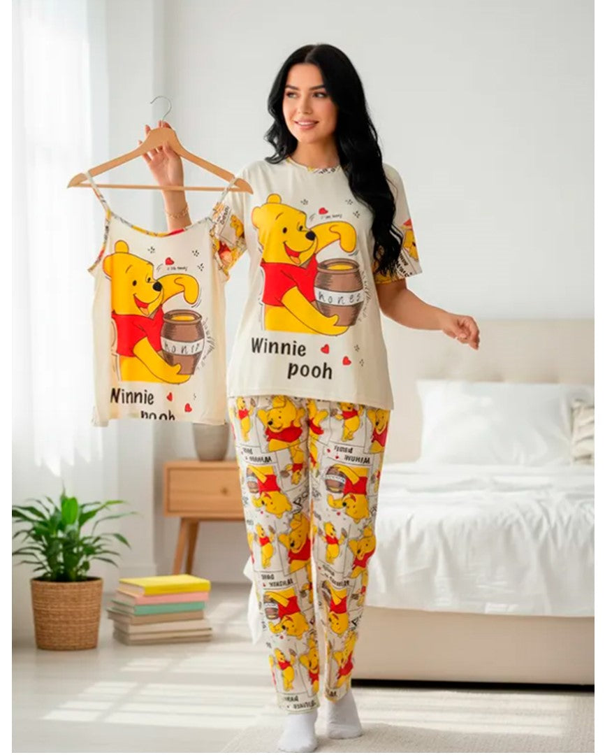 Pijama De "Winnie Pooh Honey"