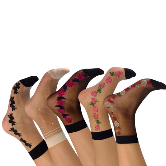 CALCEPACK Tobimedias Transparentes (12 Pares)