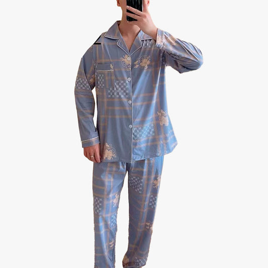 Pijama De Hombre HHH Color Azul Claro