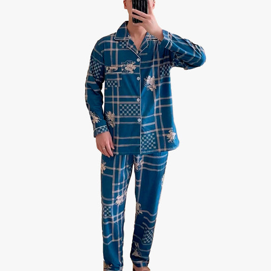 Pijama De Hombre HHH Color Azul