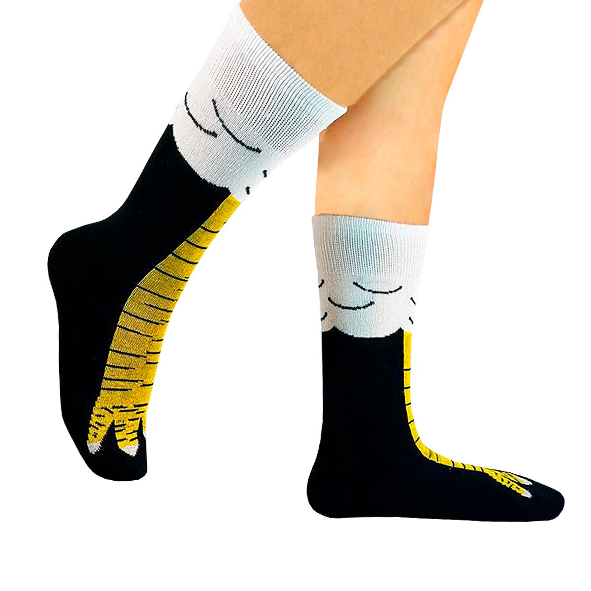 Calcetines Divertidos "Pata De Gallo"