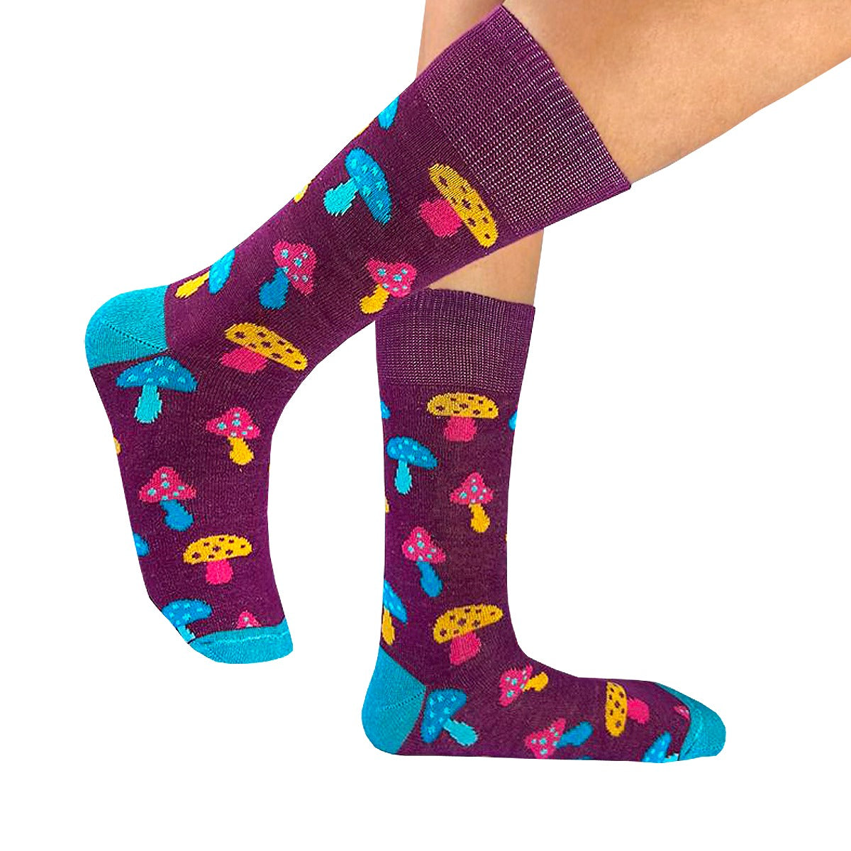 Calcetines Divertidos "Hongos"