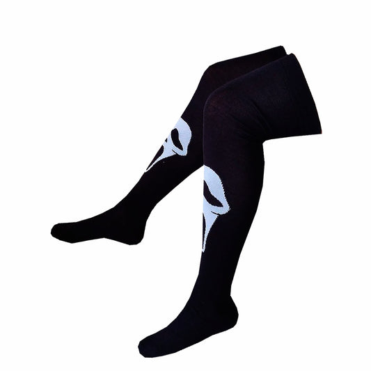 Medias Halloween Diseño De "Scream"