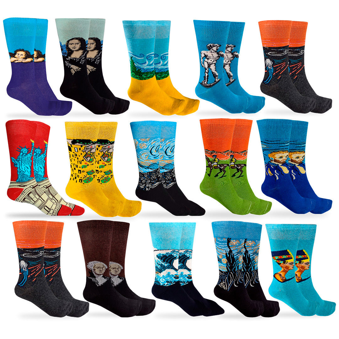 PACK Calcetines Divertidos Vestir Colores 100 PARES (ENVIO GRATIS)