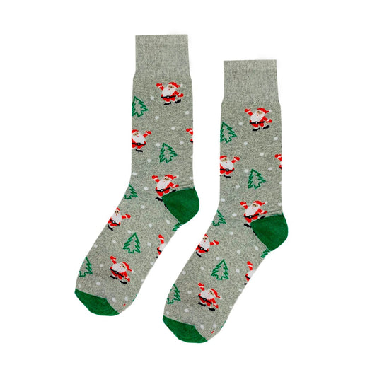 Calcetines Navidad Santa Claus / "Con Pinos"