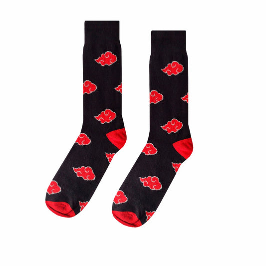 Calcetines Anime Diseño Divertido de Akatsuki