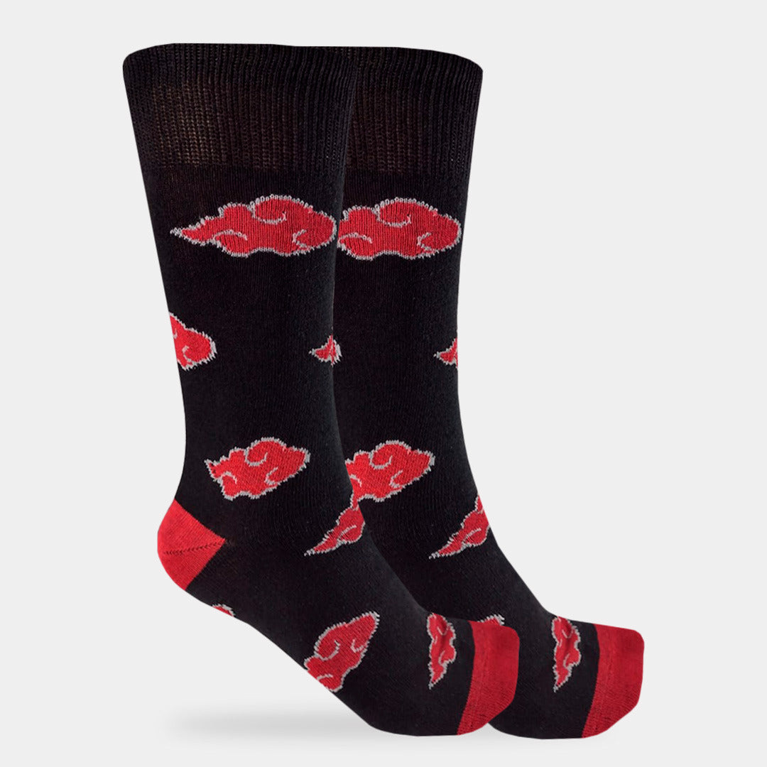 Calcetines Anime Diseño Divertido de Akatsuki