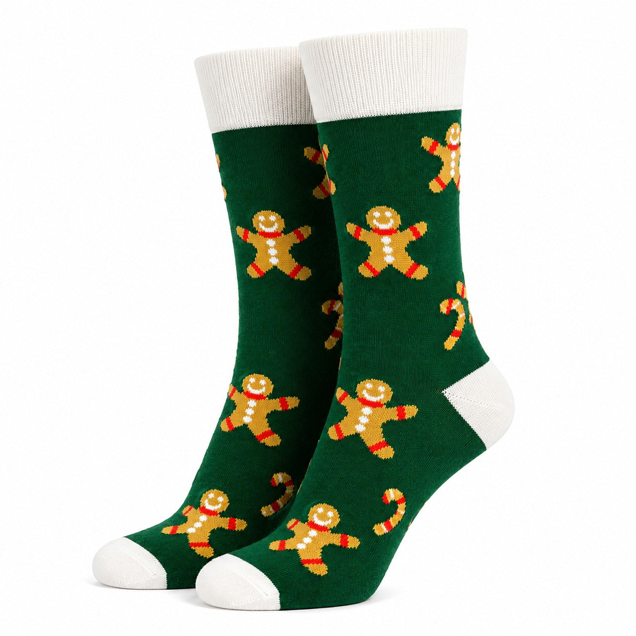 Calcetines Navideños Diseño De Galletitas De Jengibre