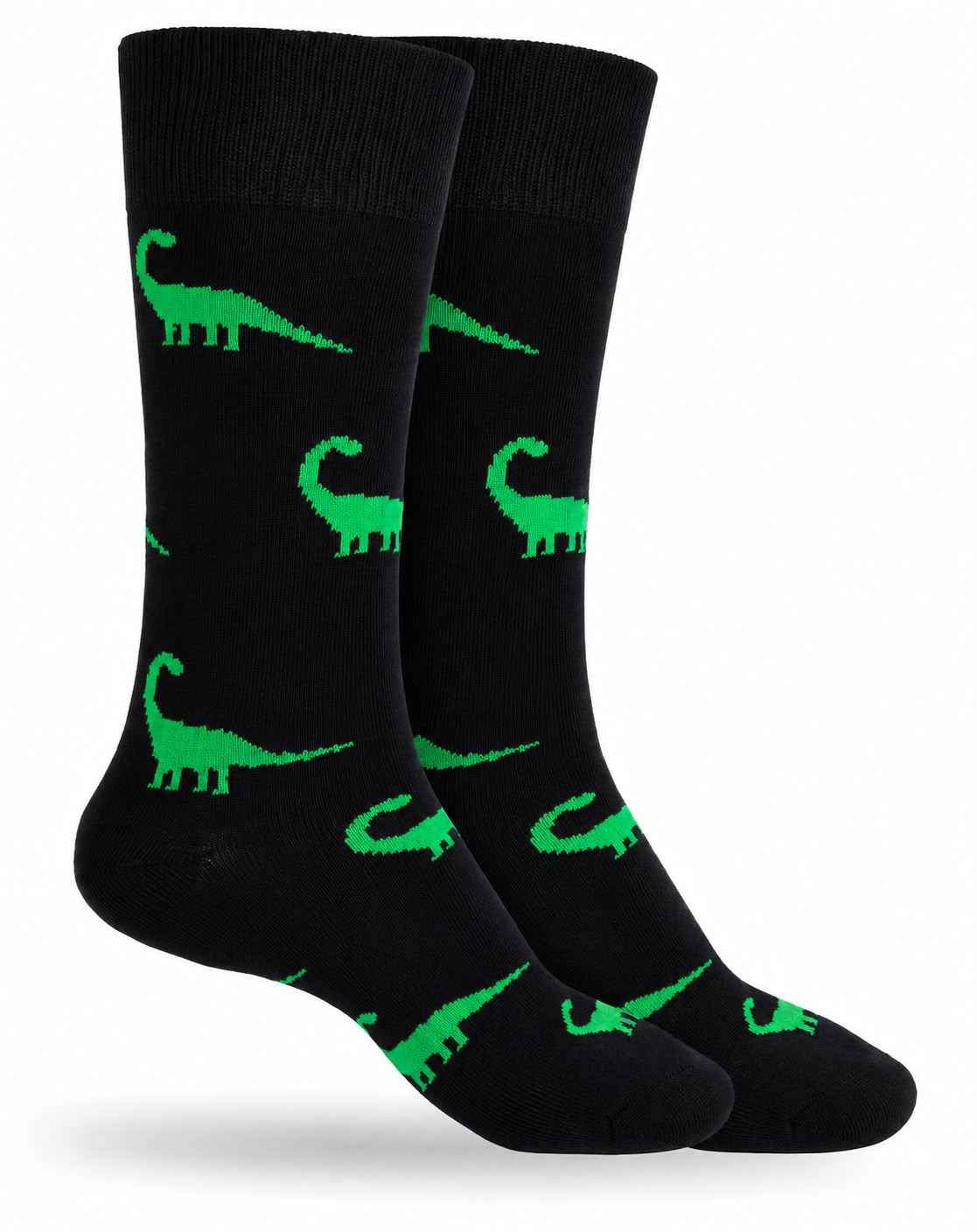 Calcetines Divertidos "Dinosaurio Hanenschia Verde"