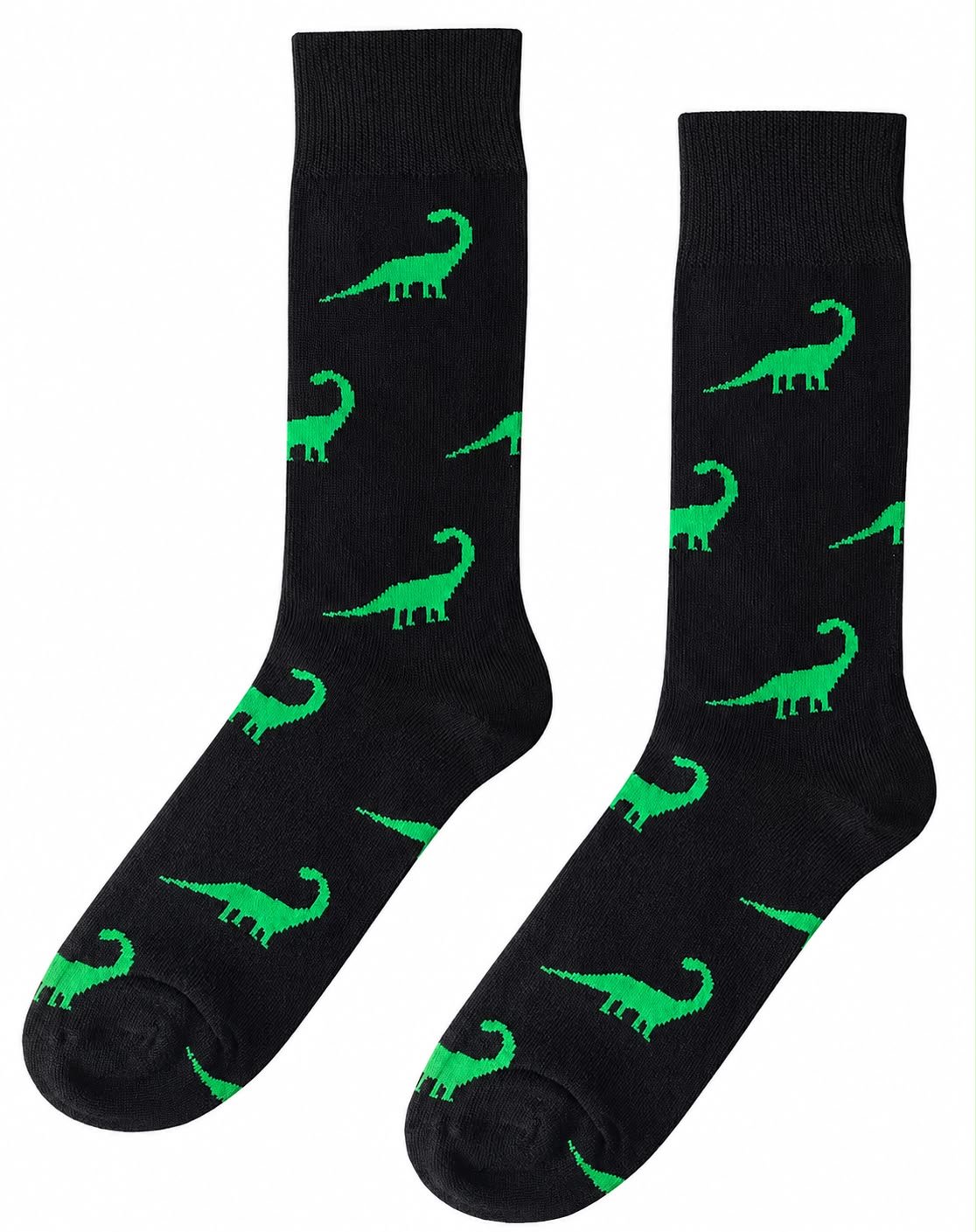 Calcetines Divertidos "Dinosaurio Hanenschia Verde"