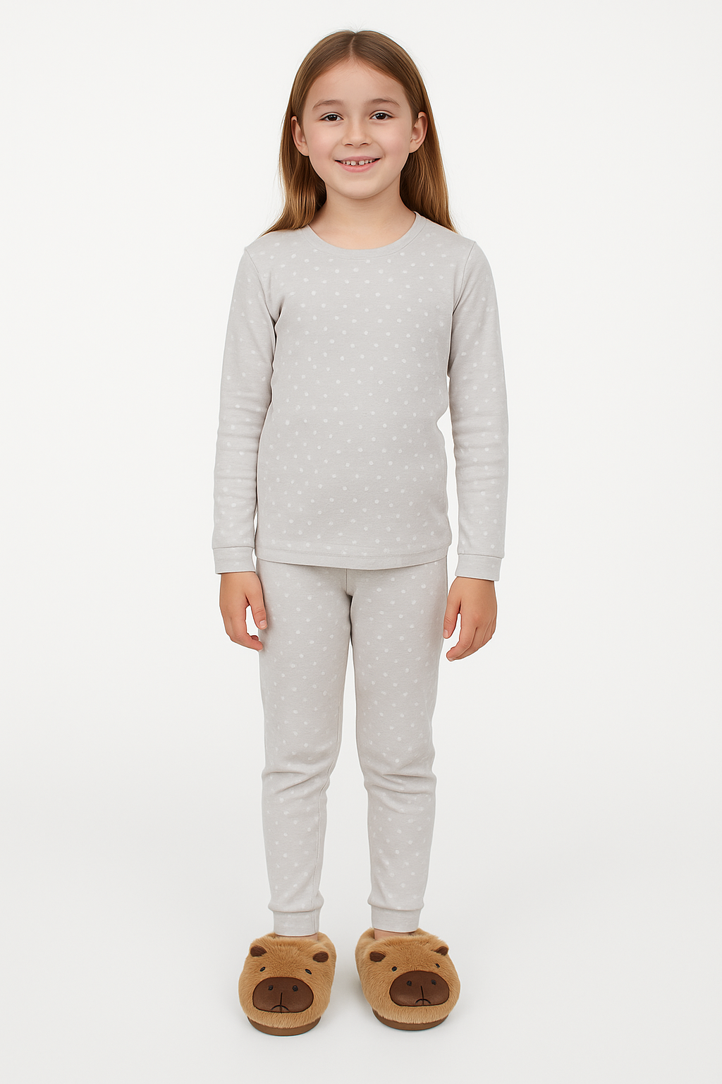 Pantuflas De Capibara Infantil Niñ@s Kawai Peluche Invierno