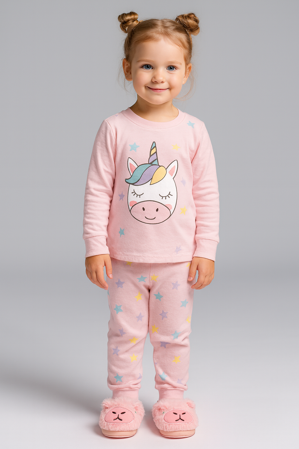 Pantuflas De Capibara Infantil Niñ@s Kawai Peluche Invierno