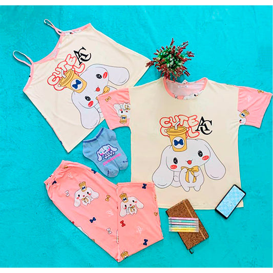 Pijama De "Cinnamoroll Soda"