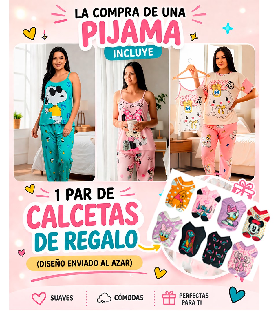 Pijama De "Snoopy Lentes"