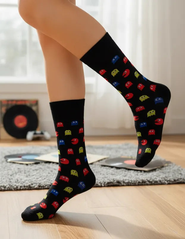 Calcetines Divertidos "Pac-Man"