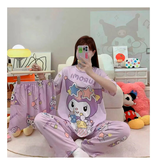 Pijama De "Kuromi Caricaturas"