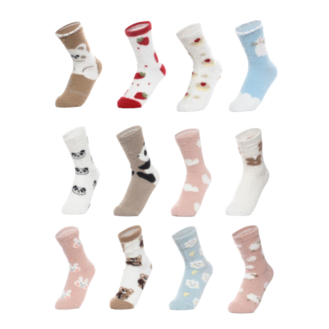 CALCEPACK Afelpadas (4 Pares)