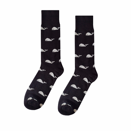 Calcetines Divertidos "Ballenas"