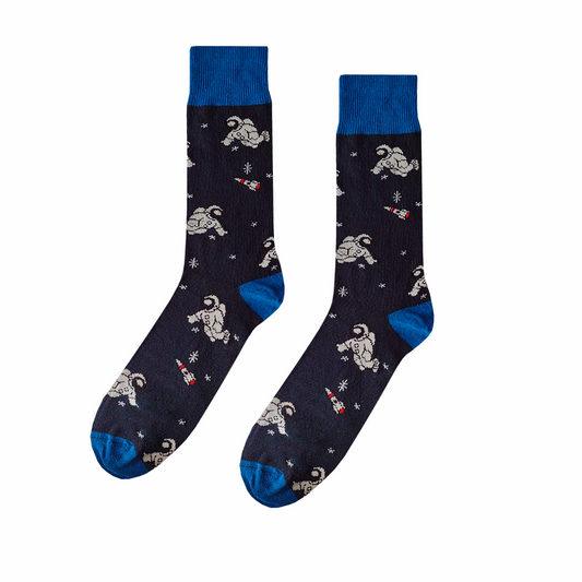 Calcetines Divertidos "Astronautas"