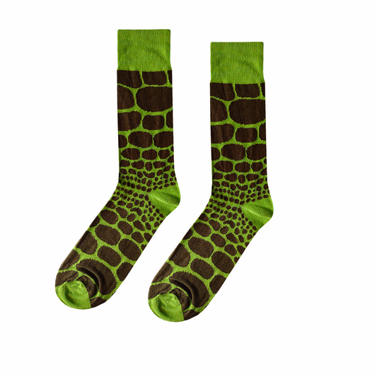 Calcetines Divertidos "Piel De Cocodrilo"