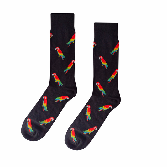 Calcetines Divertidos "Guacamayas"