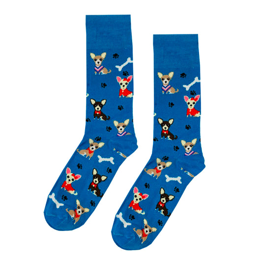 Calcetines Divertidos "Perritos Chihuahuas"