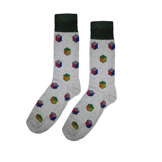 Calcetines Divertidos "Cubos Rubik"