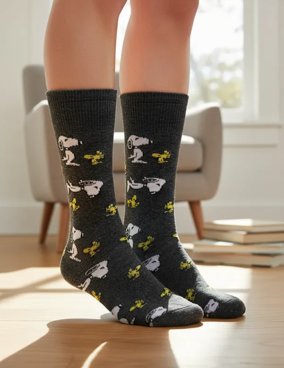 Calcetines Divertidos "Snoopy"