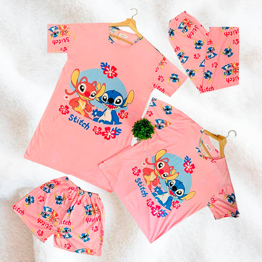 Pijama De "Stitch Y Ángel"