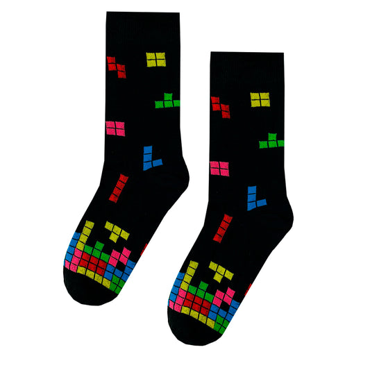 Calcetines Divertidos "Juego De Tetris"
